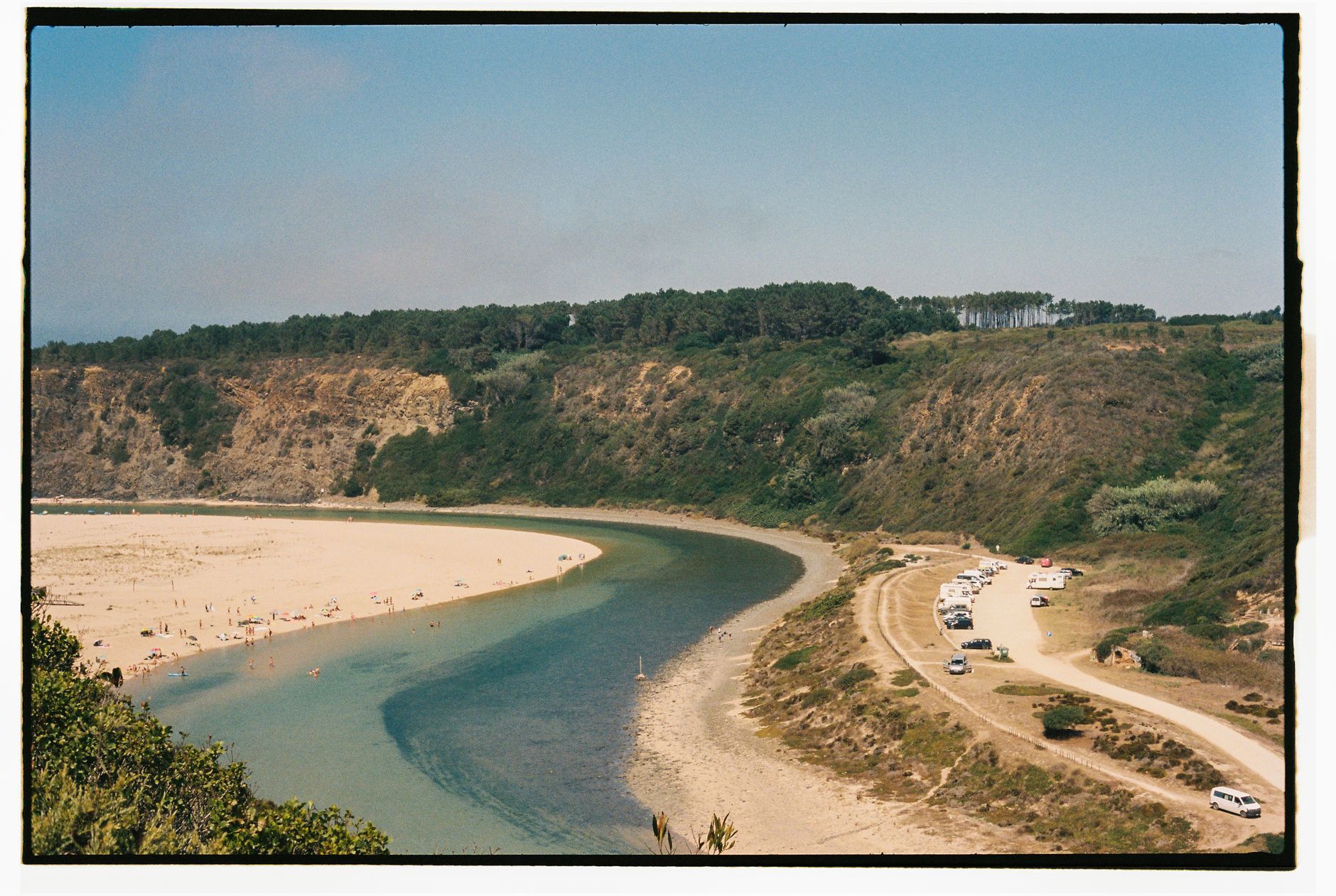 Praia Fluvial de Corvos à Nogueira