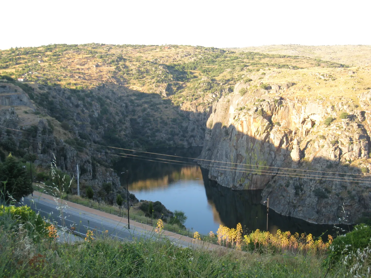 Miranda do Douro River Beach