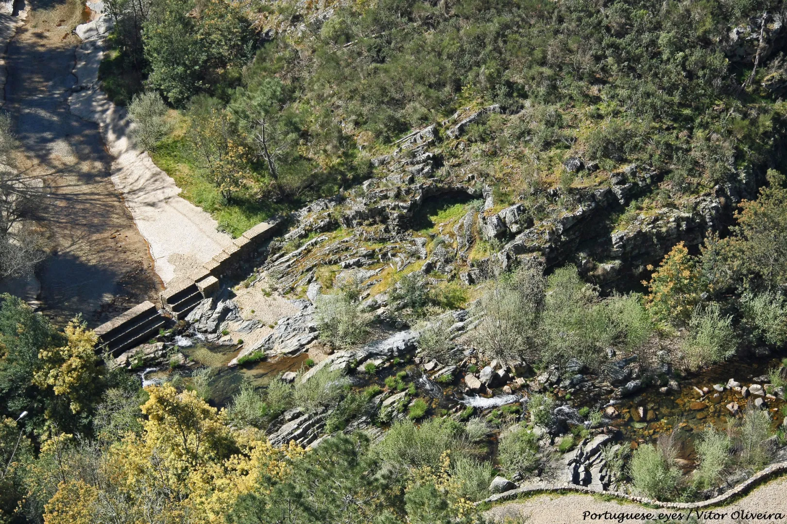 Castelo de Bode River Beach