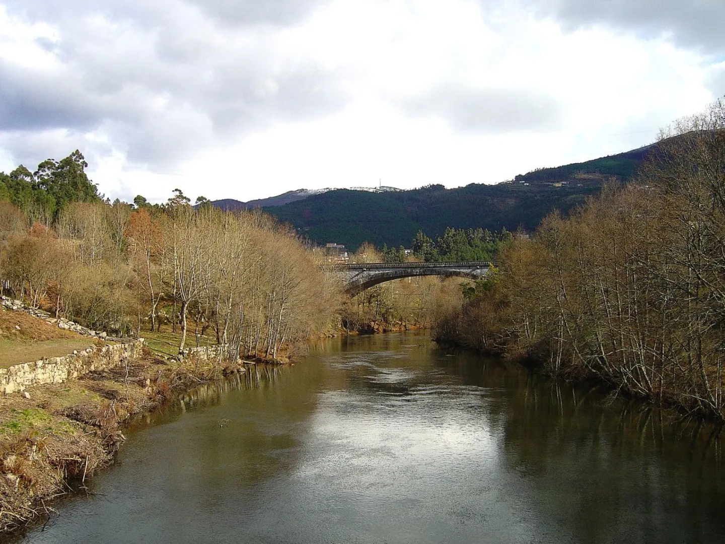 Ribeira de Pena River Beach